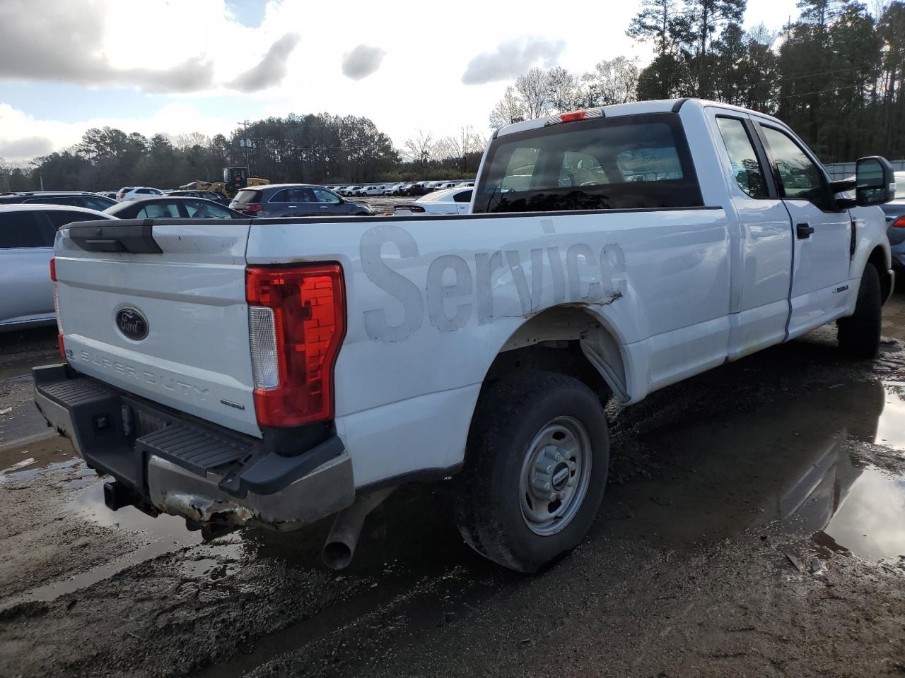 2017 Ford F250 VIN 1FT7X2A61HEC90630 Copart auction photo, undercarriage damage thumbnail 3
