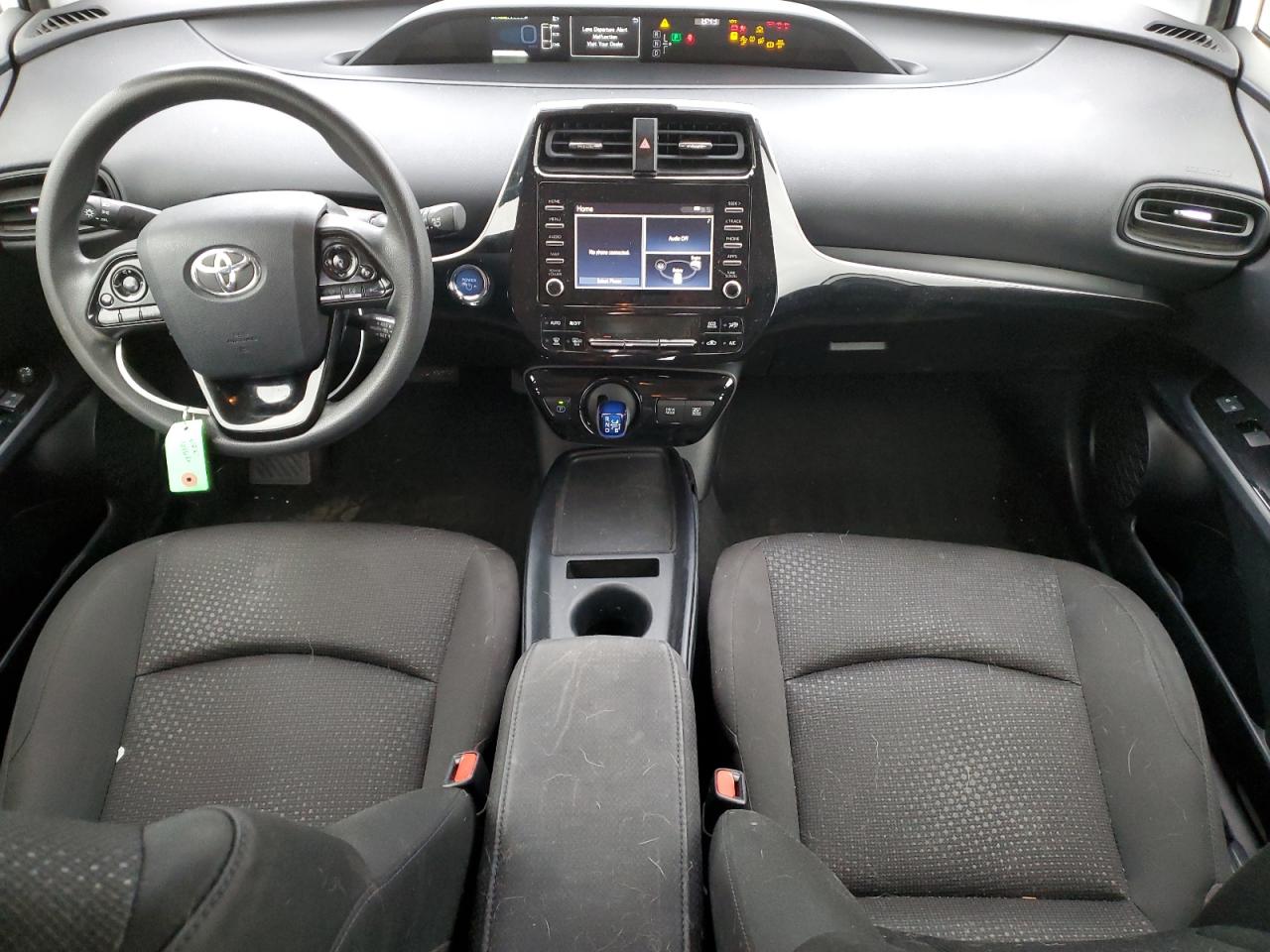 2020 Toyota Prius VIN JTDKARFU2L3110166 Copart auction photo, rear end / front end damage thumbnail 8