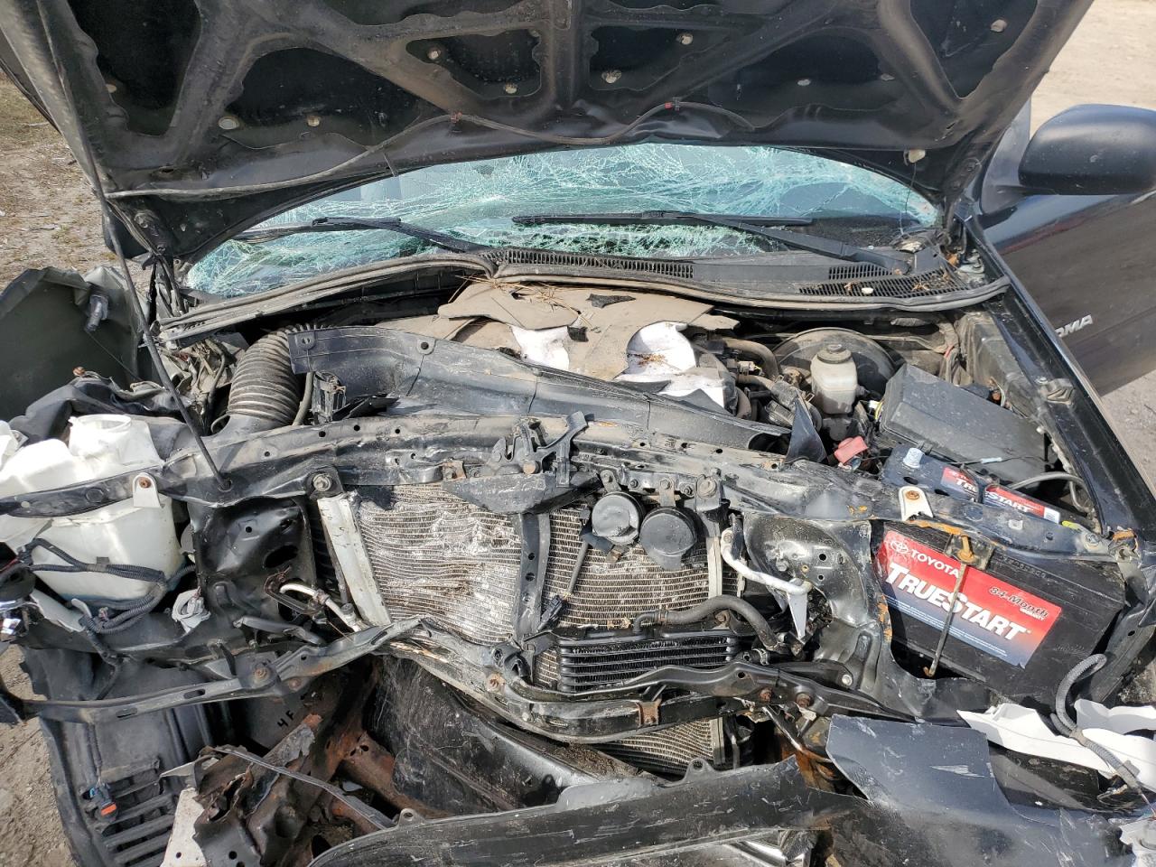 2008 Toyota Tacoma VIN 5TELU42N28Z548644 Copart auction photo, all over damage thumbnail 11