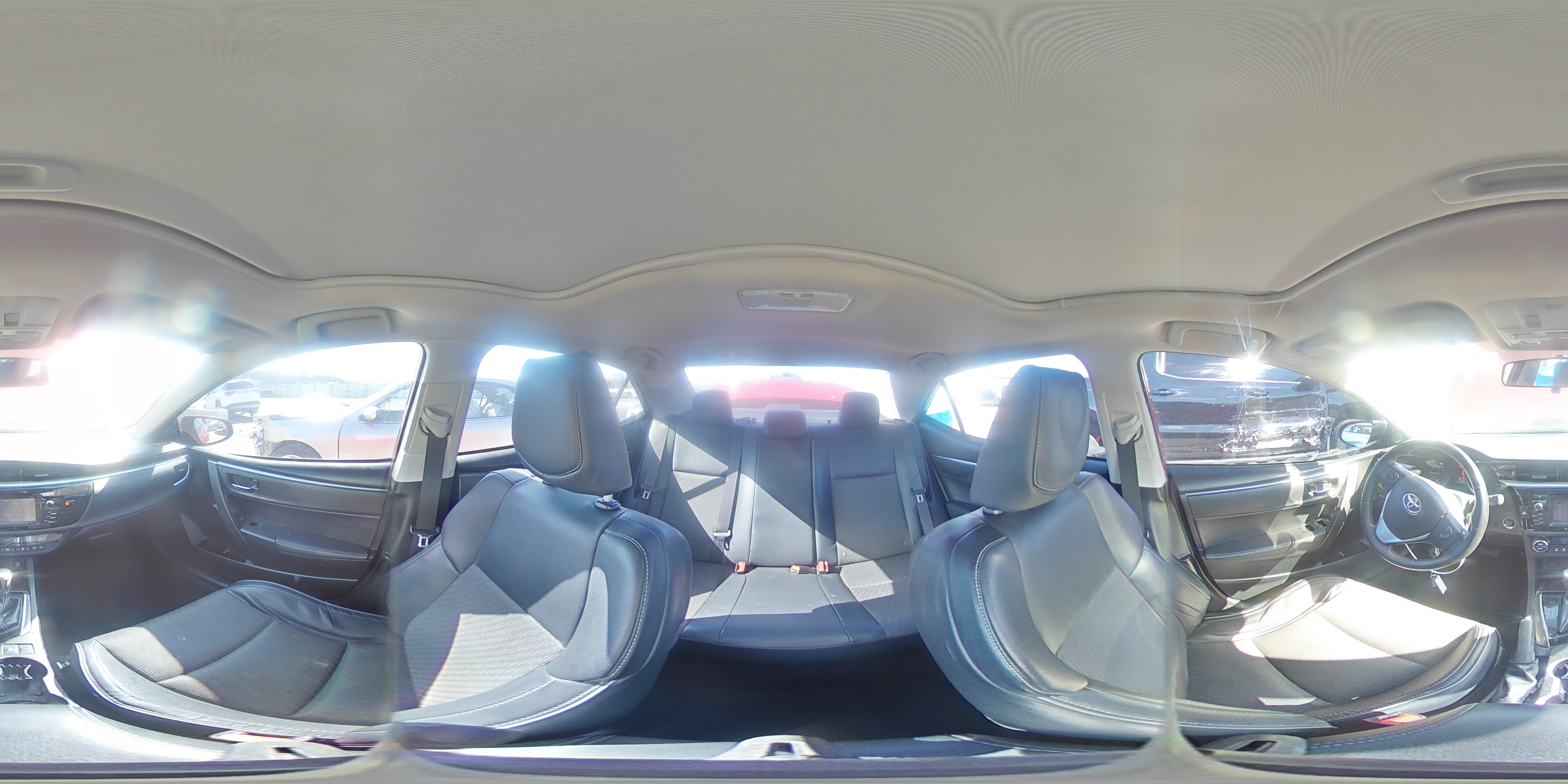 2014 Toyota Corolla VIN 5YFBURHE9EP011836 Copart auction photo, front end damage thumbnail 14