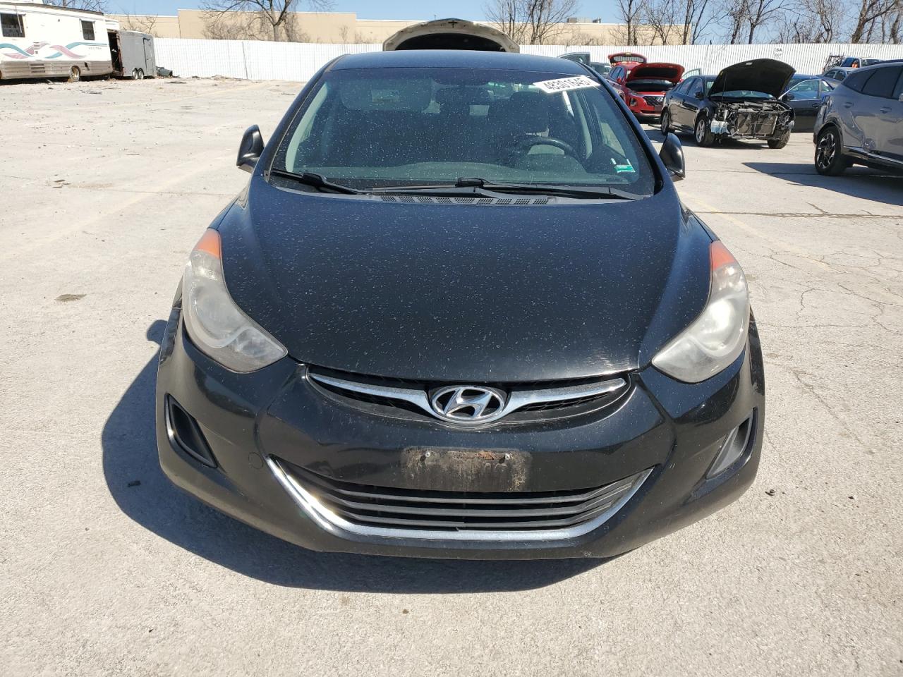 2011 Hyundai Elantra VIN KMHDH4AE0BU143310 Copart auction photo, vandalism / minor dent/scratches damage thumbnail 5