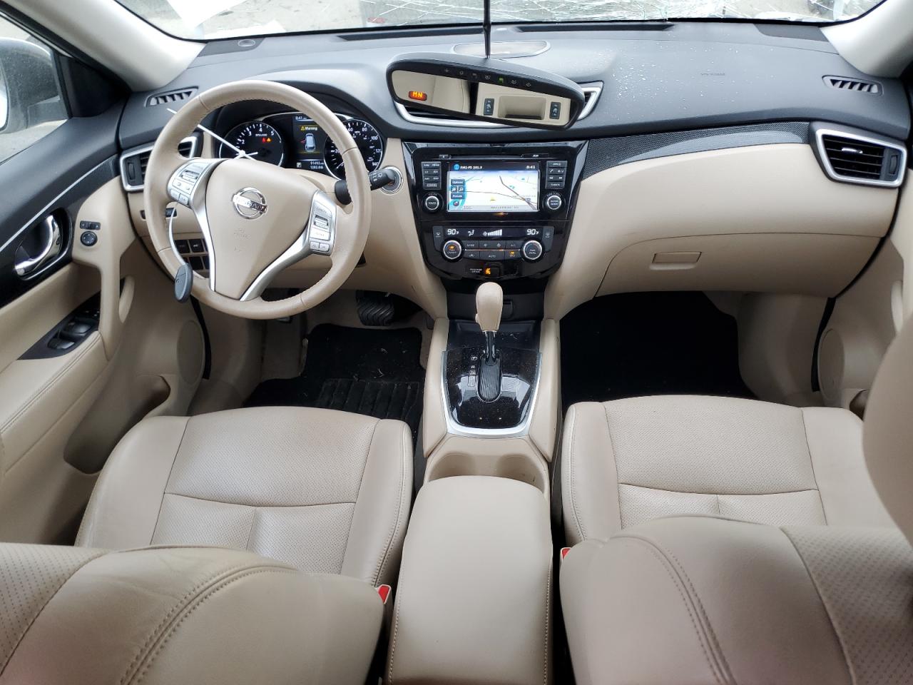 2015 Nissan Rogue VIN 5N1AT2MT0FC831478 Copart auction photo, front end damage thumbnail 8