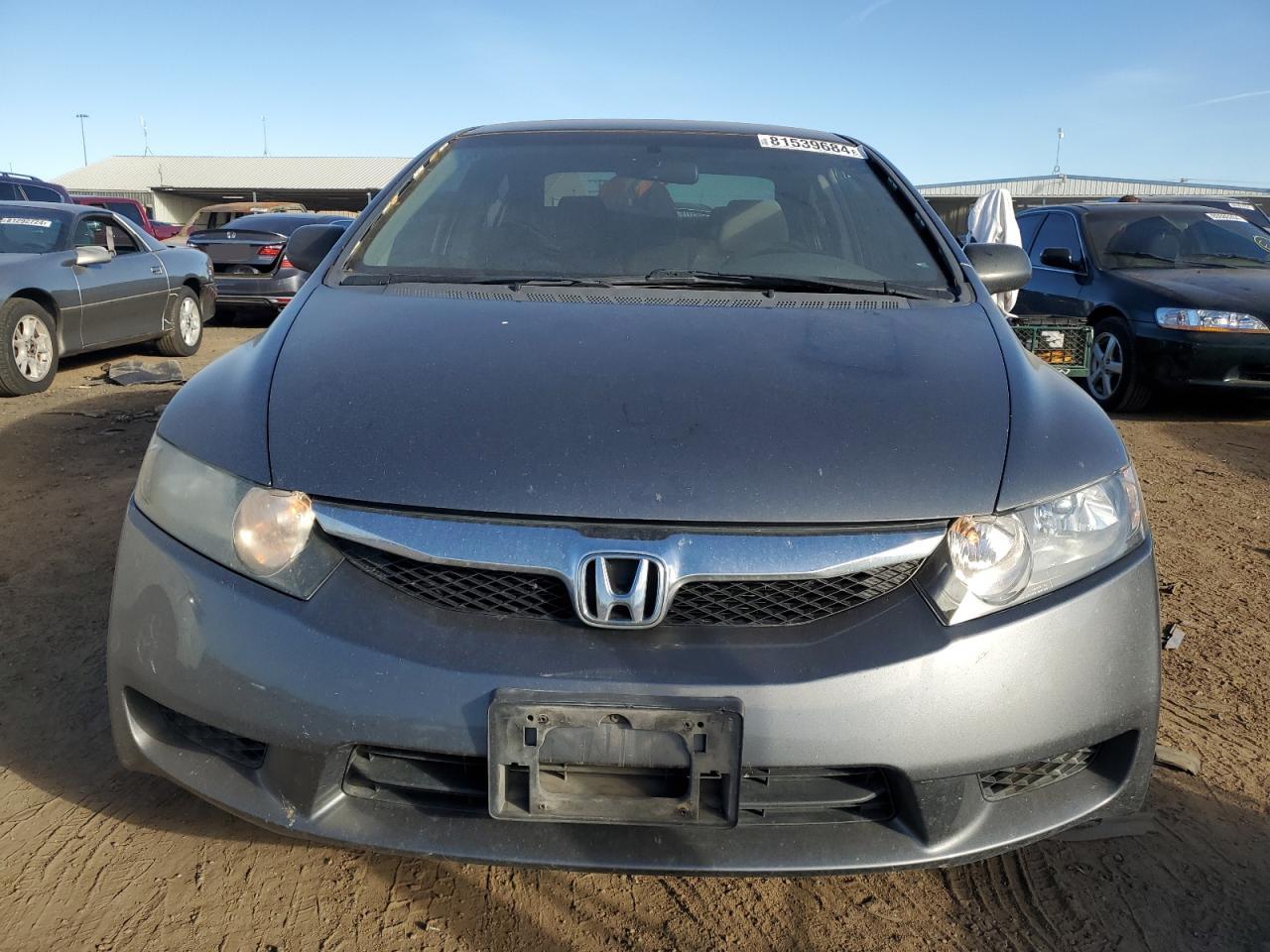 2010 Honda Civic VIN 19XFA1F39AE054680 Copart auction photo, rear end damage thumbnail 5