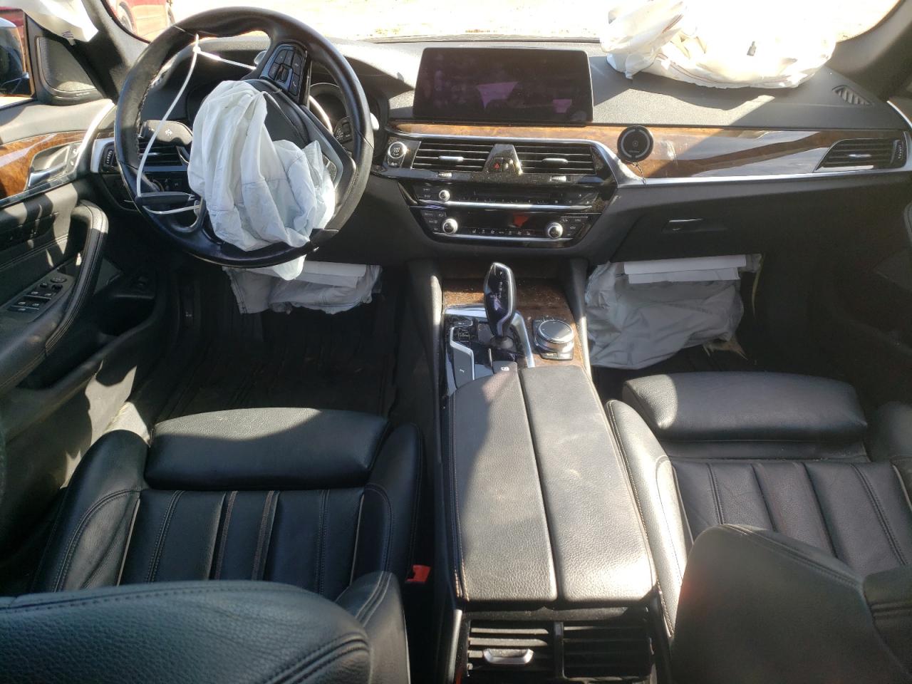 2018 BMW 5er VIN WBAJE7C53JWC57786 Copart auction photo, front end damage thumbnail 8