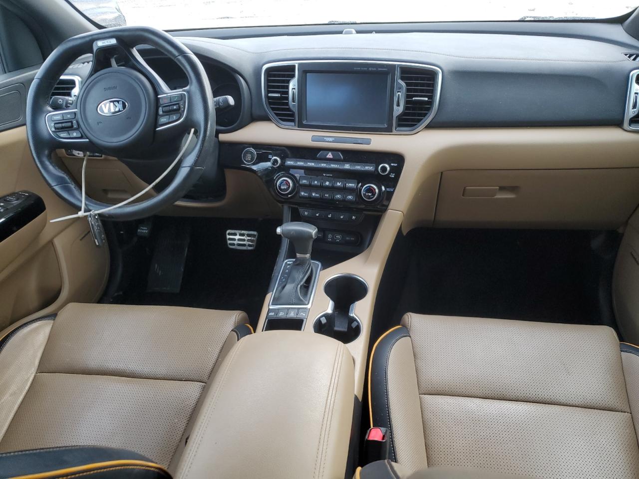 2017 KIA Sportage VIN KNDPRCA62H7061961 Copart auction photo, front end damage thumbnail 8