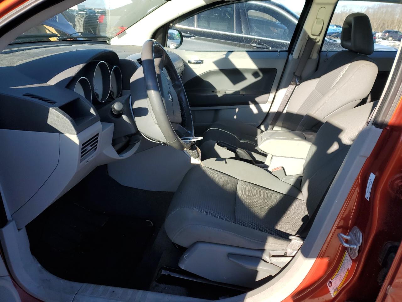 2007 Dodge Caliber VIN 1B3HB78K27D137473 Copart auction photo, rear end / front end damage thumbnail 7