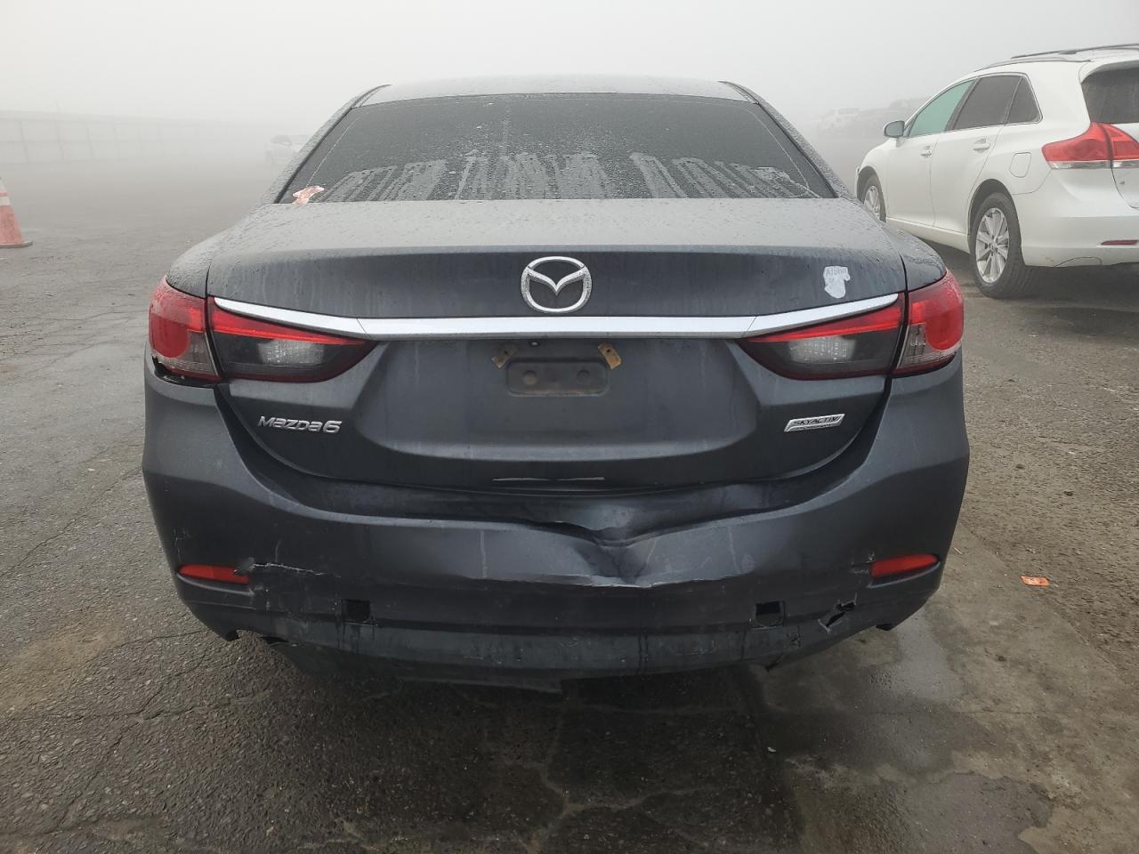 2014 Mazda 6 VIN JM1GJ1U50E1102343 Copart auction photo, front end / rear end damage thumbnail 6