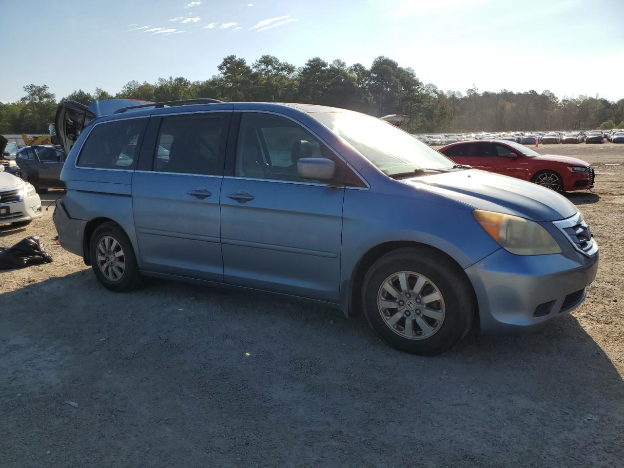 2010 Honda Odyssey VIN 5FNRL3H60AB046424 Copart auction photo, rear end / front end damage thumbnail 4