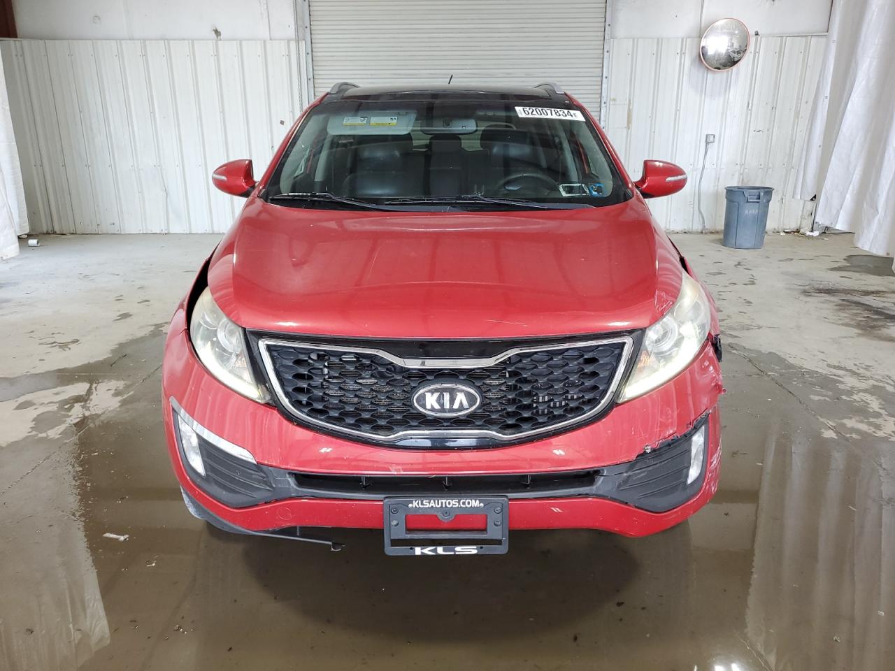 2011 KIA Sportage VIN KNDPC3A65B7162324 Copart auction photo, front end damage thumbnail 5