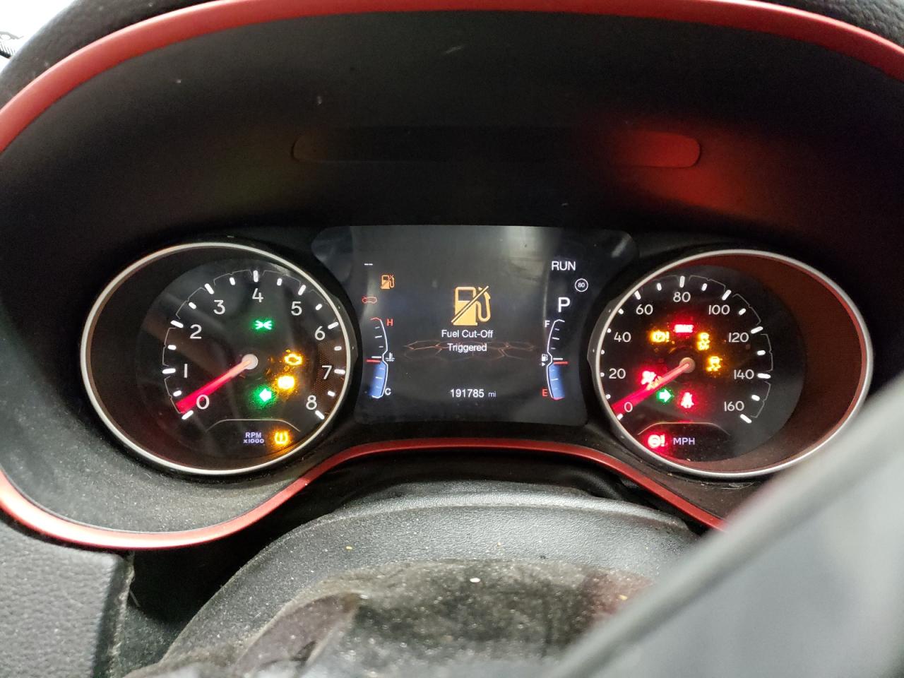 2019 Jeep Compass VIN 3C4NJDDB1KT688277 Copart auction photo, front end / undercarriage damage thumbnail 9