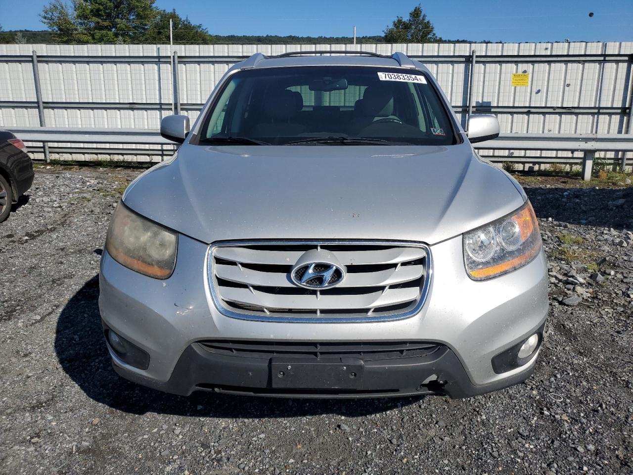 2011 Hyundai Santa Fe VIN 5XYZHDAG7BG054119 Copart auction photo, rear end damage thumbnail 5