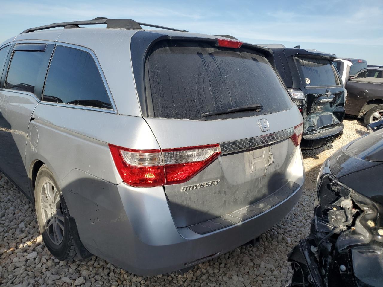 2012 Honda Odyssey VIN 5FNRL5H48CB076641 Copart auction photo, front end damage thumbnail 6