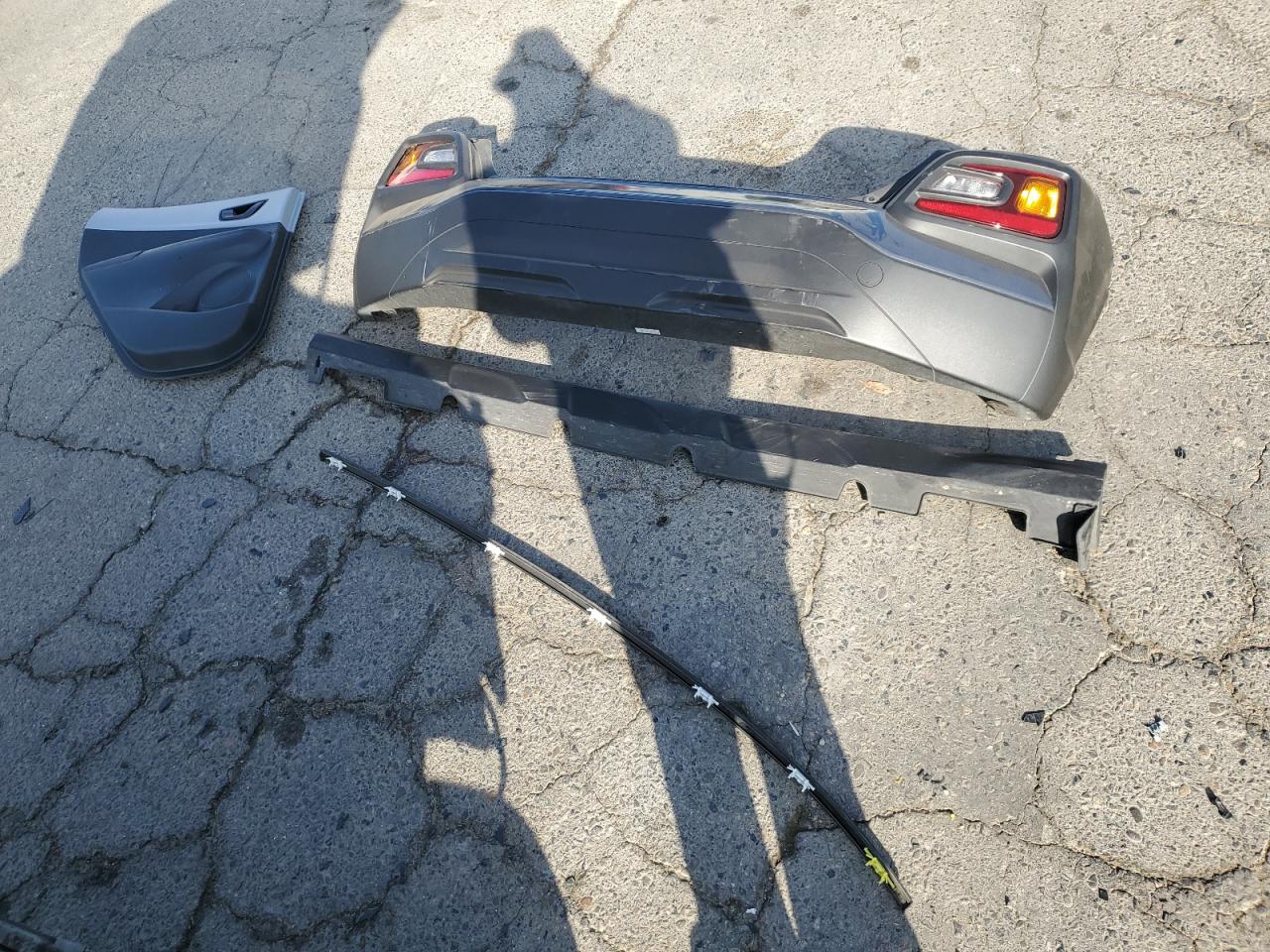 2019 Hyundai Kona VIN KM8K12AA7KU332288 Copart auction photo, rear end damage thumbnail 12