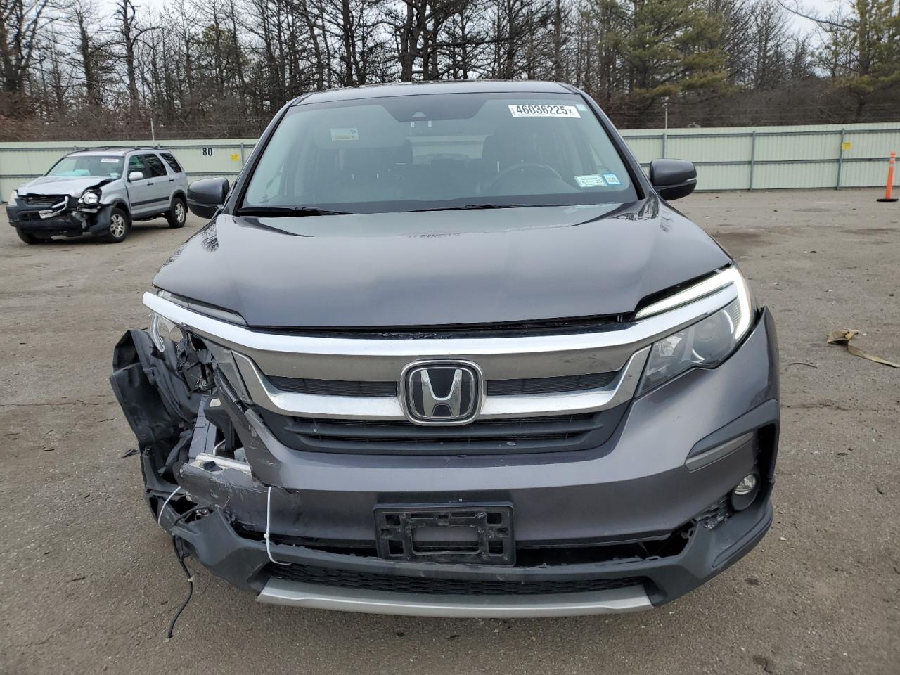 2022 Honda Pilot VIN 5FNYF6H51NB022473 Copart auction photo, front end / minor dent/scratches damage thumbnail 5