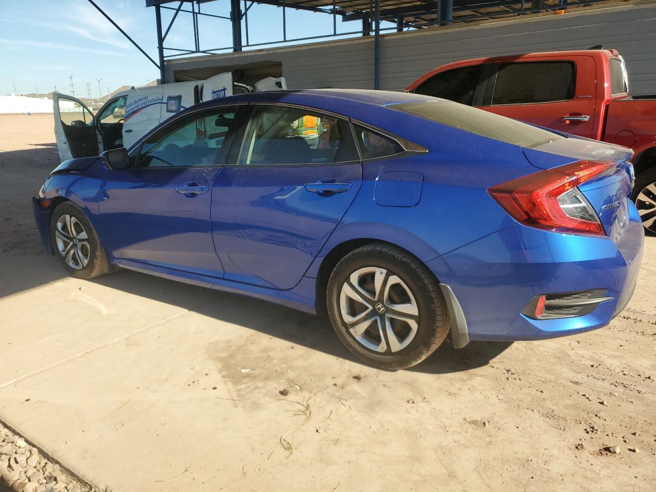 2017 Honda Civic VIN 19XFC2F54HE039693 Copart auction photo, front end damage thumbnail 2