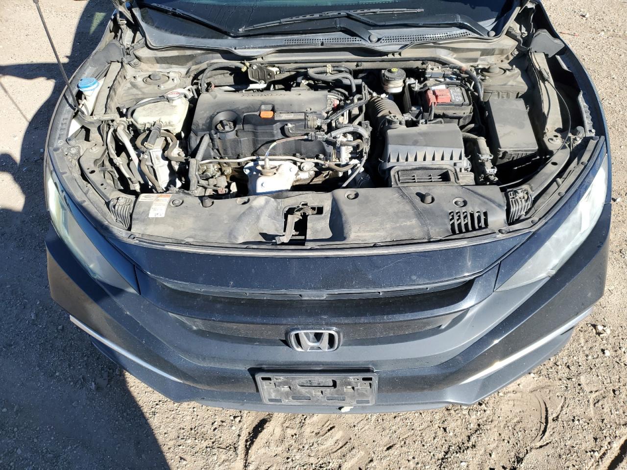2019 Honda Civic VIN 2HGFC2F69KH582642 Copart auction photo, all over damage thumbnail 11