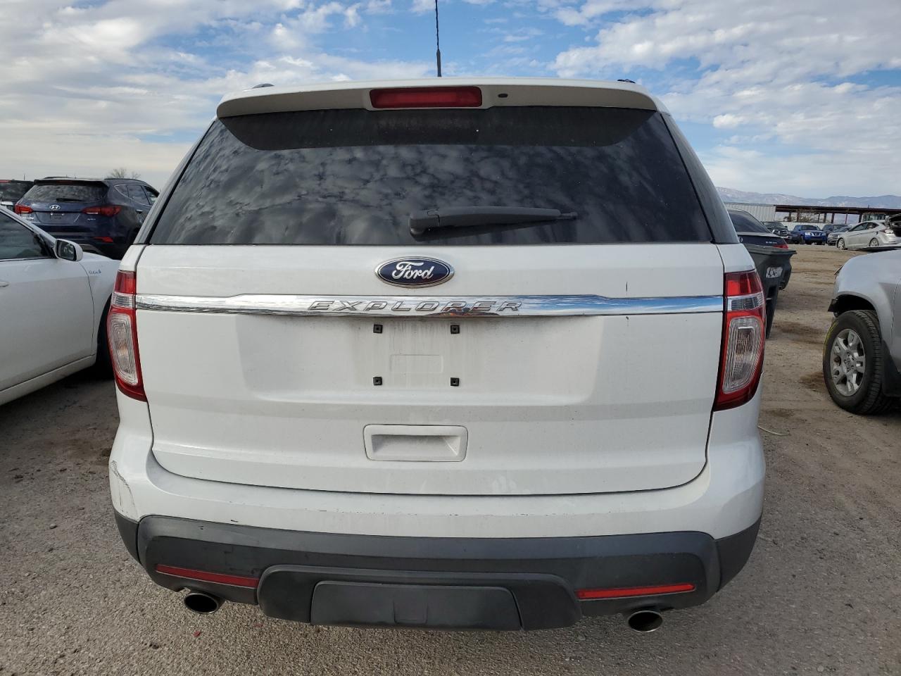 2014 Ford Explorer VIN 1FM5K7B8XEGB95272 Copart auction photo, front end damage thumbnail 6