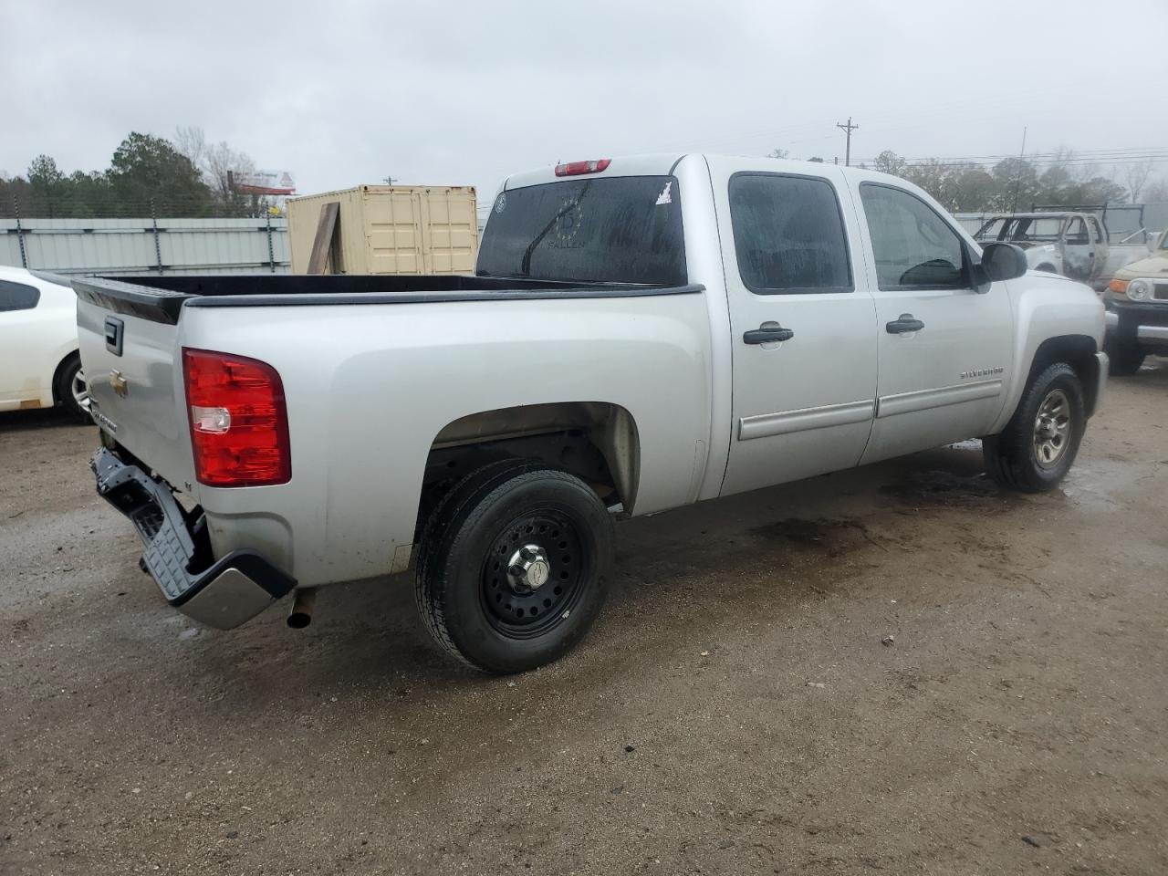 2011 Chevrolet Silverado VIN 3GCPCSEA0BG205240 Copart auction photo, rear end damage thumbnail 3