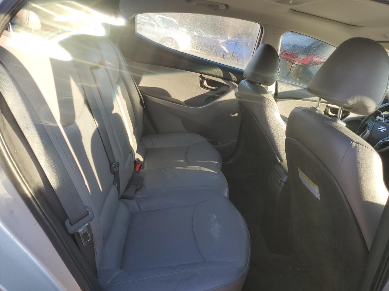 2013 Hyundai Elantra VIN 5NPDH4AE6DH166673 Copart auction photo, rear end / minor dent/scratches damage thumbnail 10