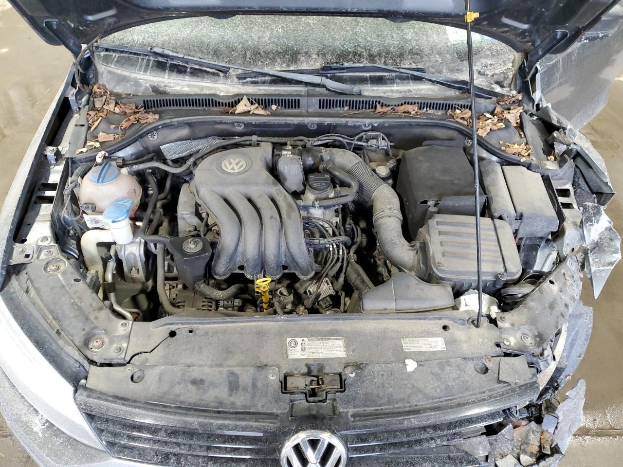 2014 Volkswagen Jetta VIN 3VW2K7AJ0EM237897 Copart auction photo, front end damage thumbnail 11