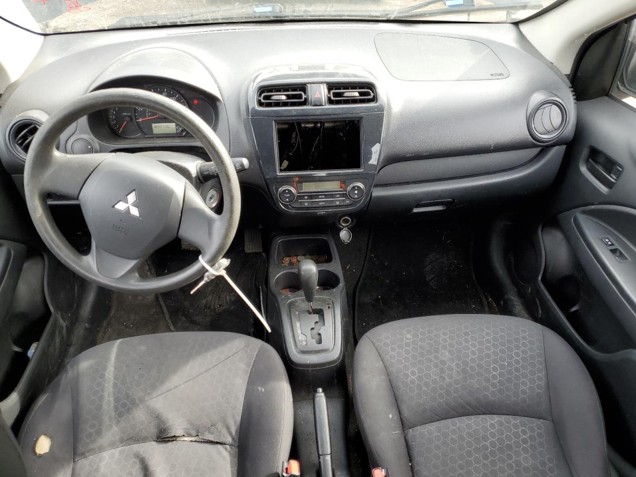 2015 Mitsubishi Mirage VIN ML32A3HJ6FH056333 Copart auction photo, rear end / all over damage thumbnail 8