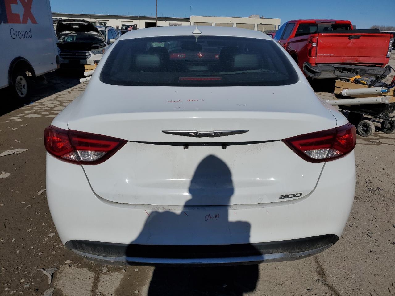 2016 Chrysler 200 VIN 1C3CCCAB4GN182356 Copart auction photo, front end / minor dent/scratches damage thumbnail 6