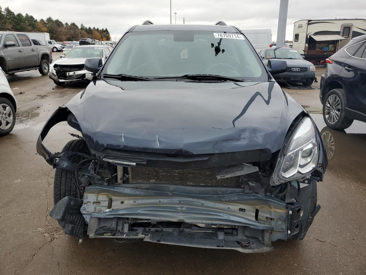 2016 Chevrolet Equinox VIN 2GNALCEK1G6137366 Copart auction photo, front end / undercarriage damage thumbnail 5