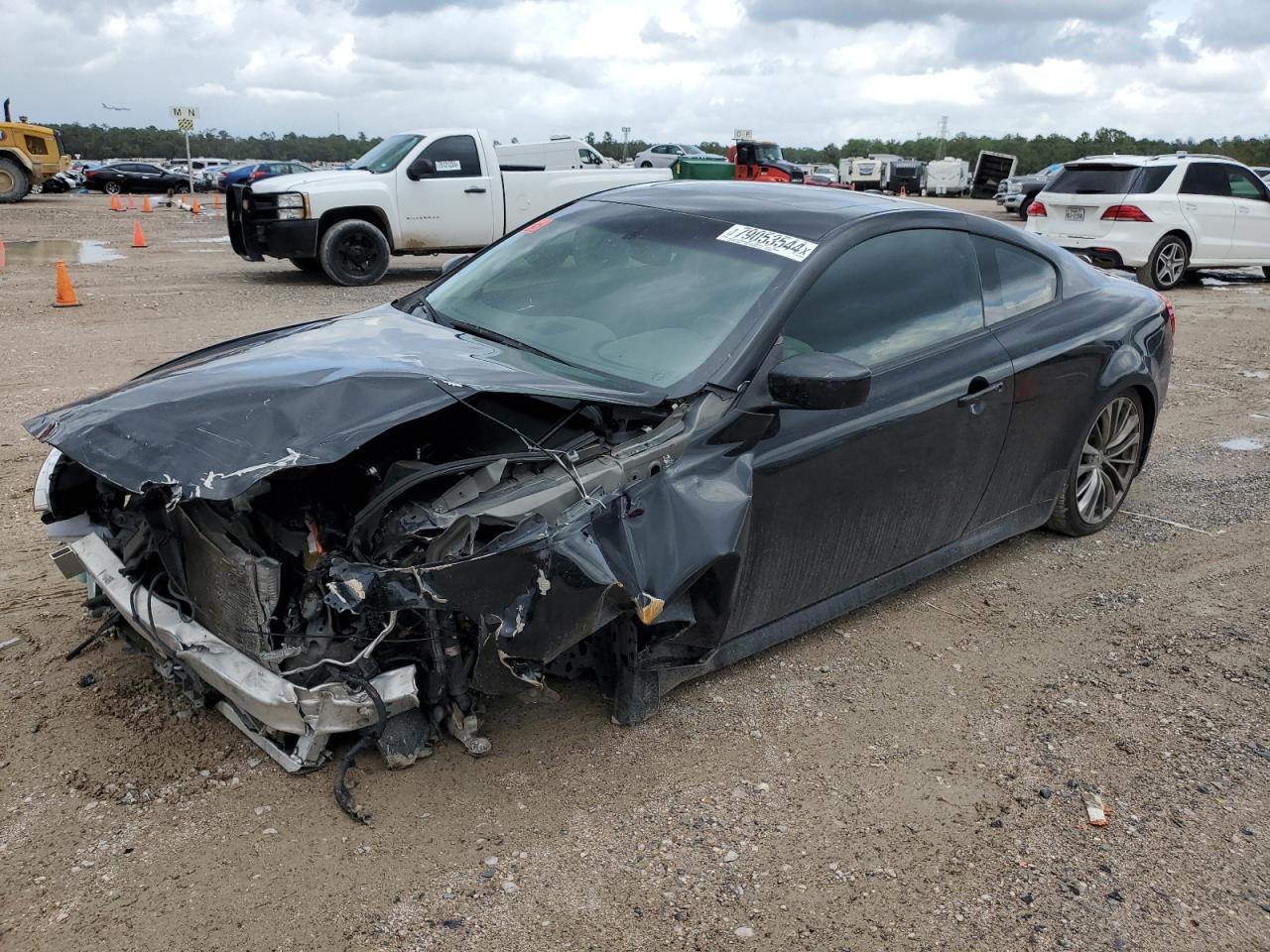 2012 Infiniti G VIN JN1CV6EK0CM424144