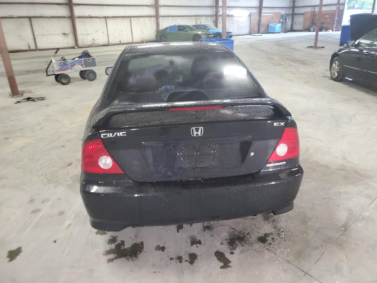 2005 Honda Civic VIN 1HGEM22935L018579 Copart auction photo, water/flood damage thumbnail 6