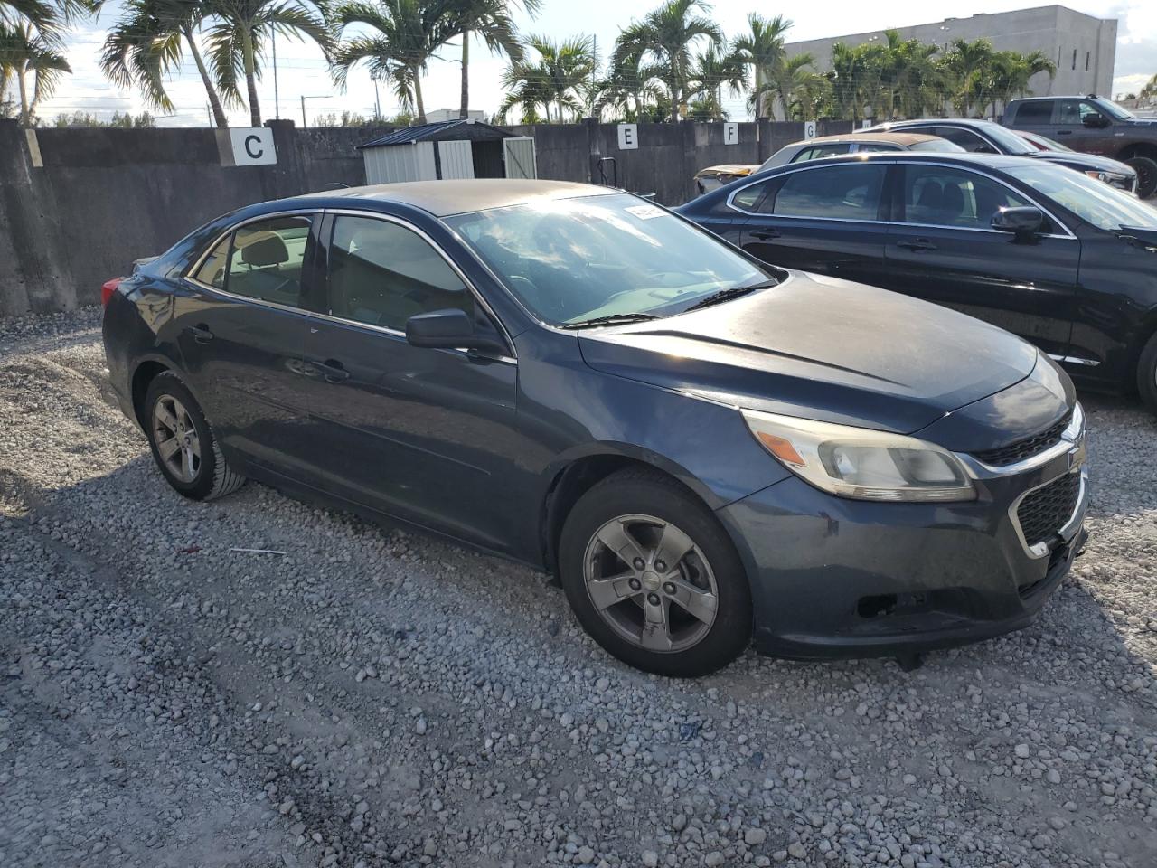 2016 Chevrolet Malibu VIN 1G11B5SA1GU114814 Copart auction photo, rear end damage thumbnail 4