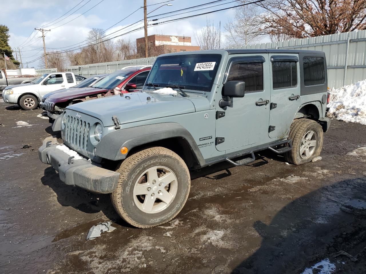 2015 Jeep Wrangler VIN 1C4HJWDG3FL556868