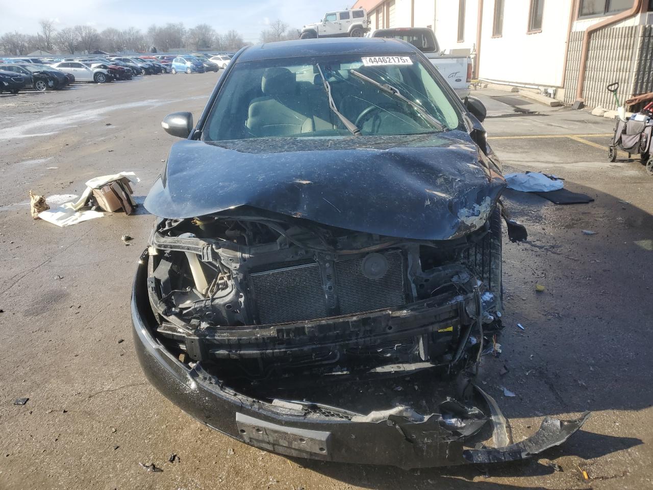 2010 KIA Forte VIN KNAFU4A22A5057968 Copart auction photo, front end / side damage thumbnail 5