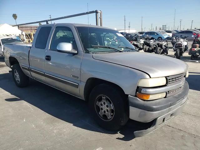 2001 Chevrolet Silverado VIN 2GCEC19V911399921 Copart auction photo, front end / undercarriage damage thumbnail 10