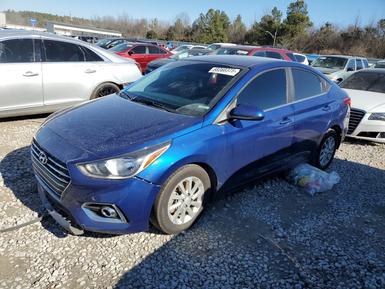 2022 Hyundai Accent VIN 3KPC24A6XNE190261