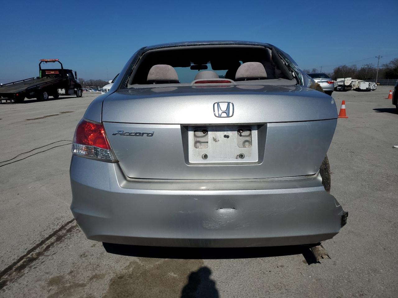2010 Honda Accord VIN 1HGCP2F30AA078443 Copart auction photo, rear end damage thumbnail 6