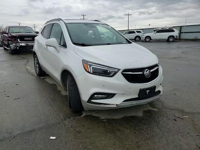 2017 Buick Encore VIN KL4CJHSB2HB002219 Copart auction photo, undercarriage / front end damage thumbnail 11