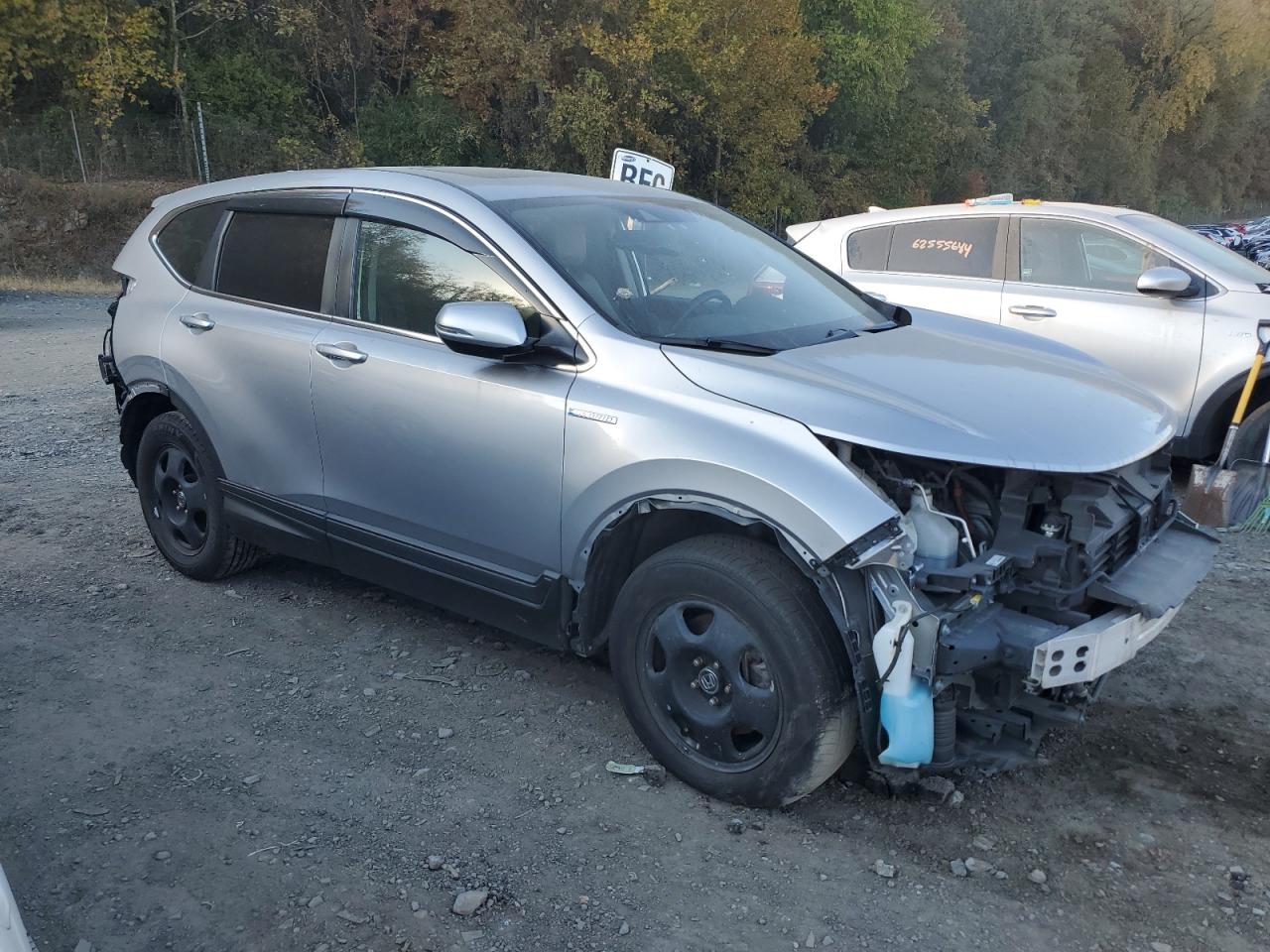 2021 Honda CR-V VIN 7FART6H8XME002474 Copart auction photo, front end / minor dent/scratches damage thumbnail 4