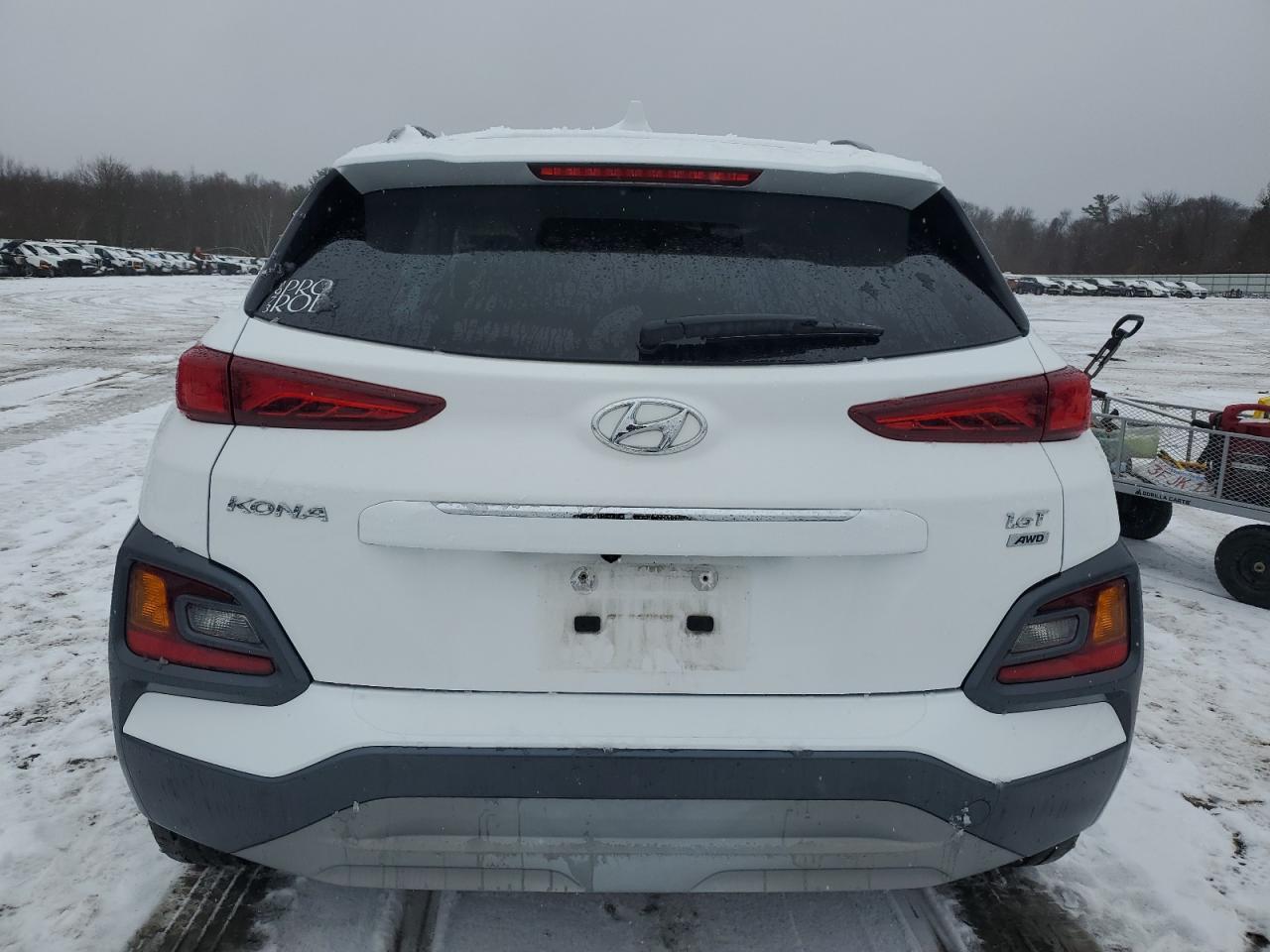 2021 Hyundai Kona VIN KM8K3CA53MU731771 Copart auction photo, front end damage thumbnail 6