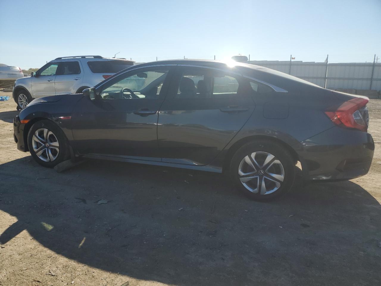 2017 Honda Civic VIN 19XFC2F56HE025195 Copart auction photo, all over damage thumbnail 2