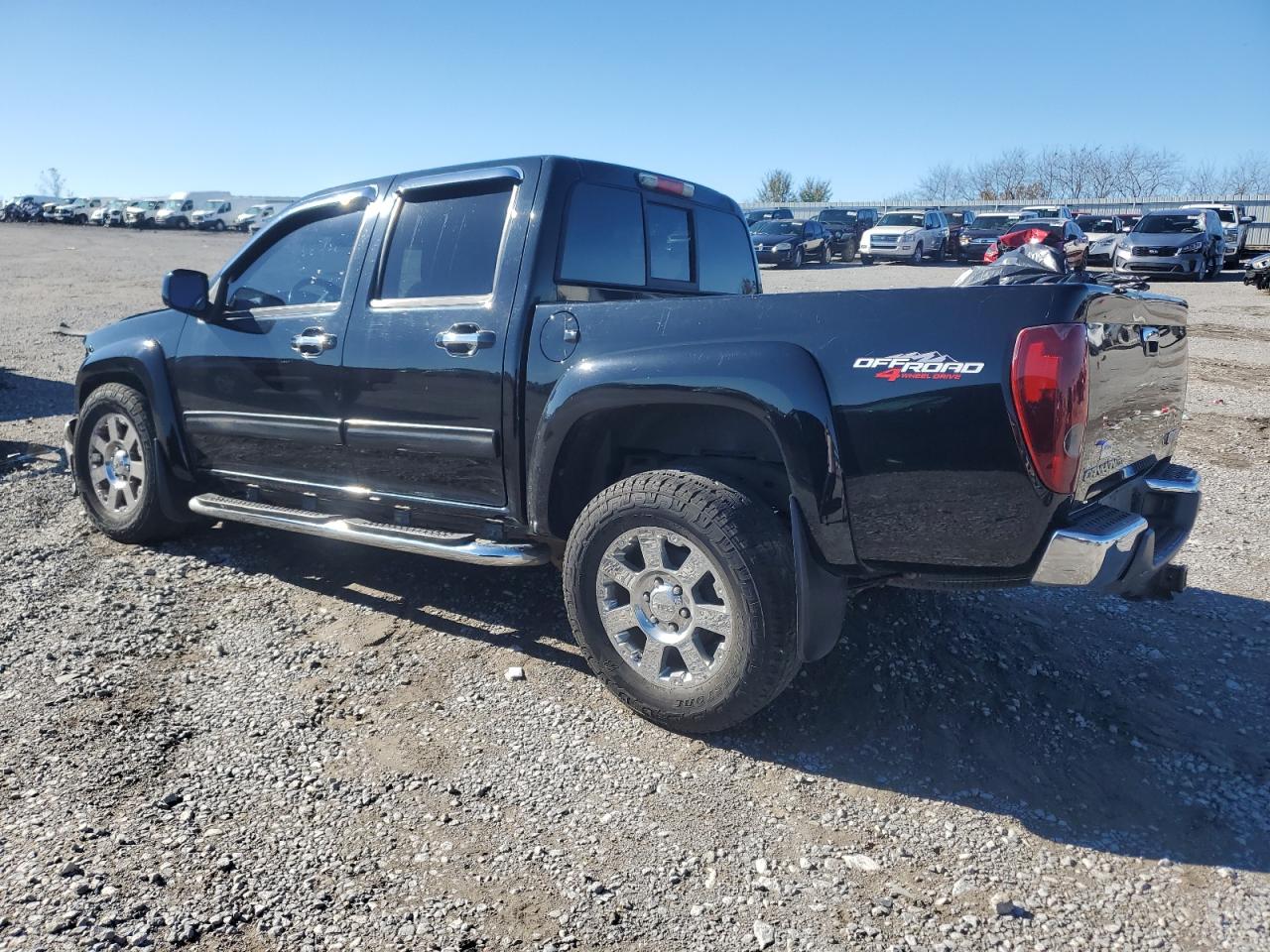 2012 GMC Canyon VIN 1GTH6PFE5C8166338 Copart auction photo, side / front end damage thumbnail 2