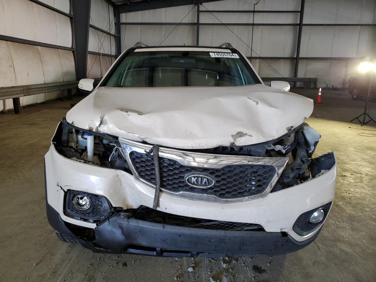 2011 KIA Sorento VIN 5XYKUDA20BG120155 Copart auction photo, front end damage thumbnail 5
