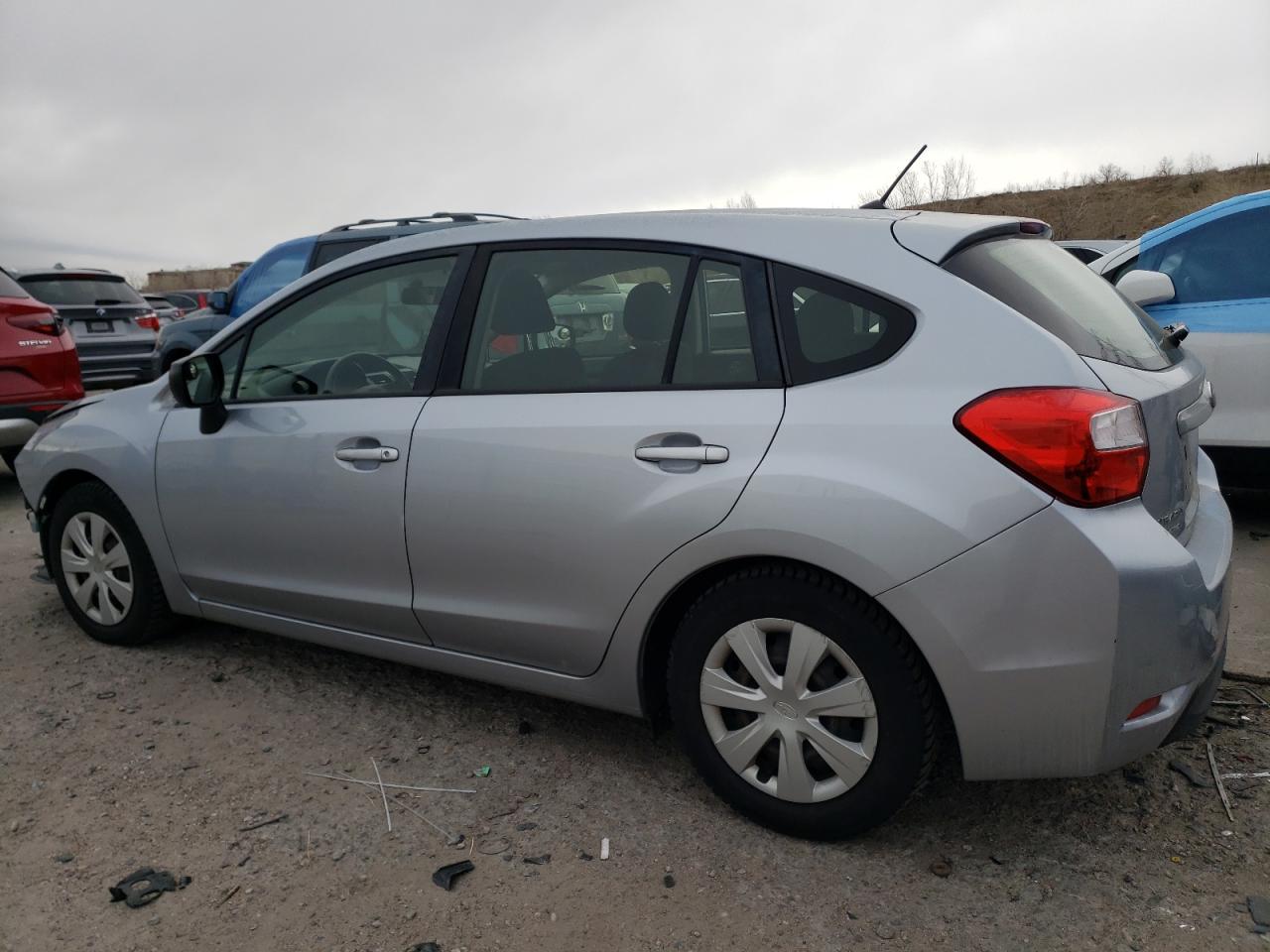 2013 Subaru Impreza VIN JF1GPAA60D2841352 Copart auction photo, front end / hail damage thumbnail 2