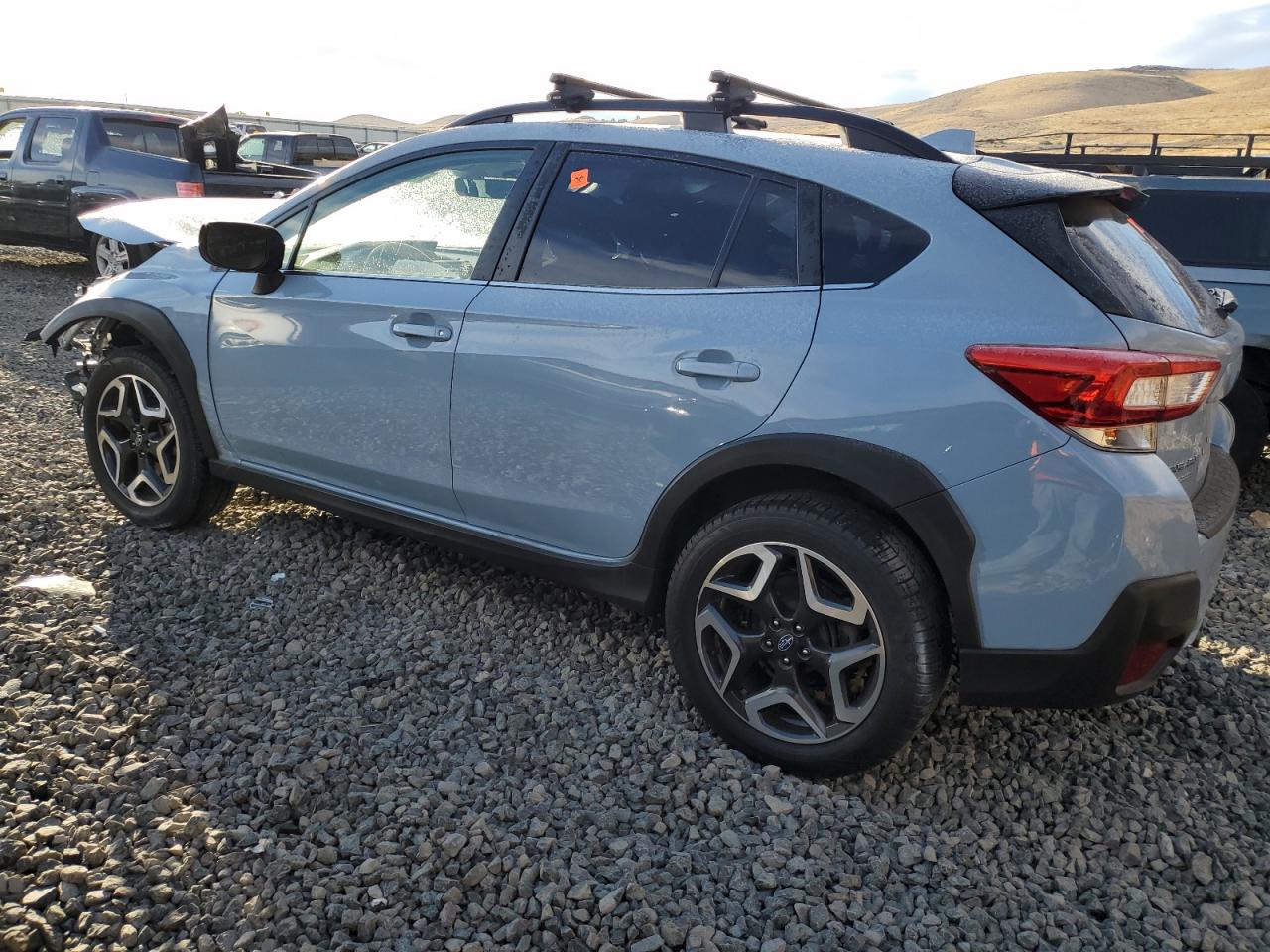 2019 Subaru XV VIN JF2GTAMC8K8324772 Copart auction photo, front end / side damage thumbnail 2