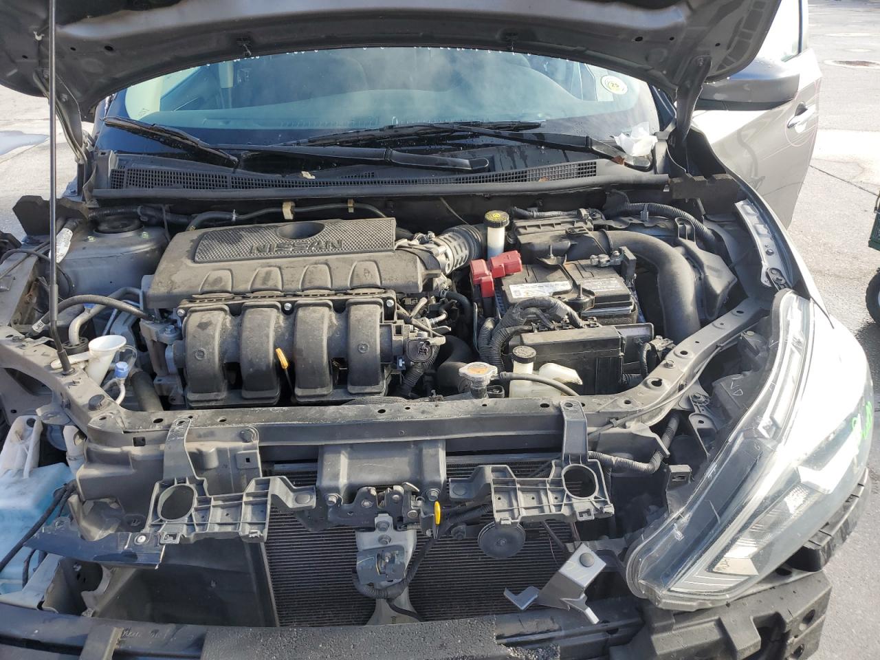 2019 Nissan Sentra VIN 3N1AB7AP1KY341910 Copart auction photo, front end damage thumbnail 12