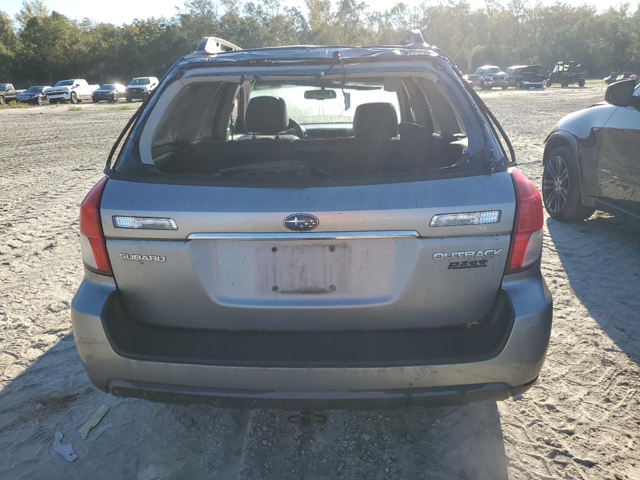 2009 Subaru Outback VIN 4S4BP66CX97327613 Copart auction photo, front end / top/roof damage thumbnail 6