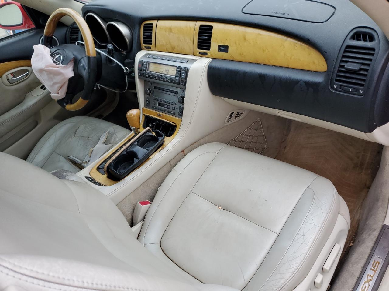 2003 Lexus SC VIN JTHFN48Y130043858 Copart auction photo, front end damage thumbnail 8