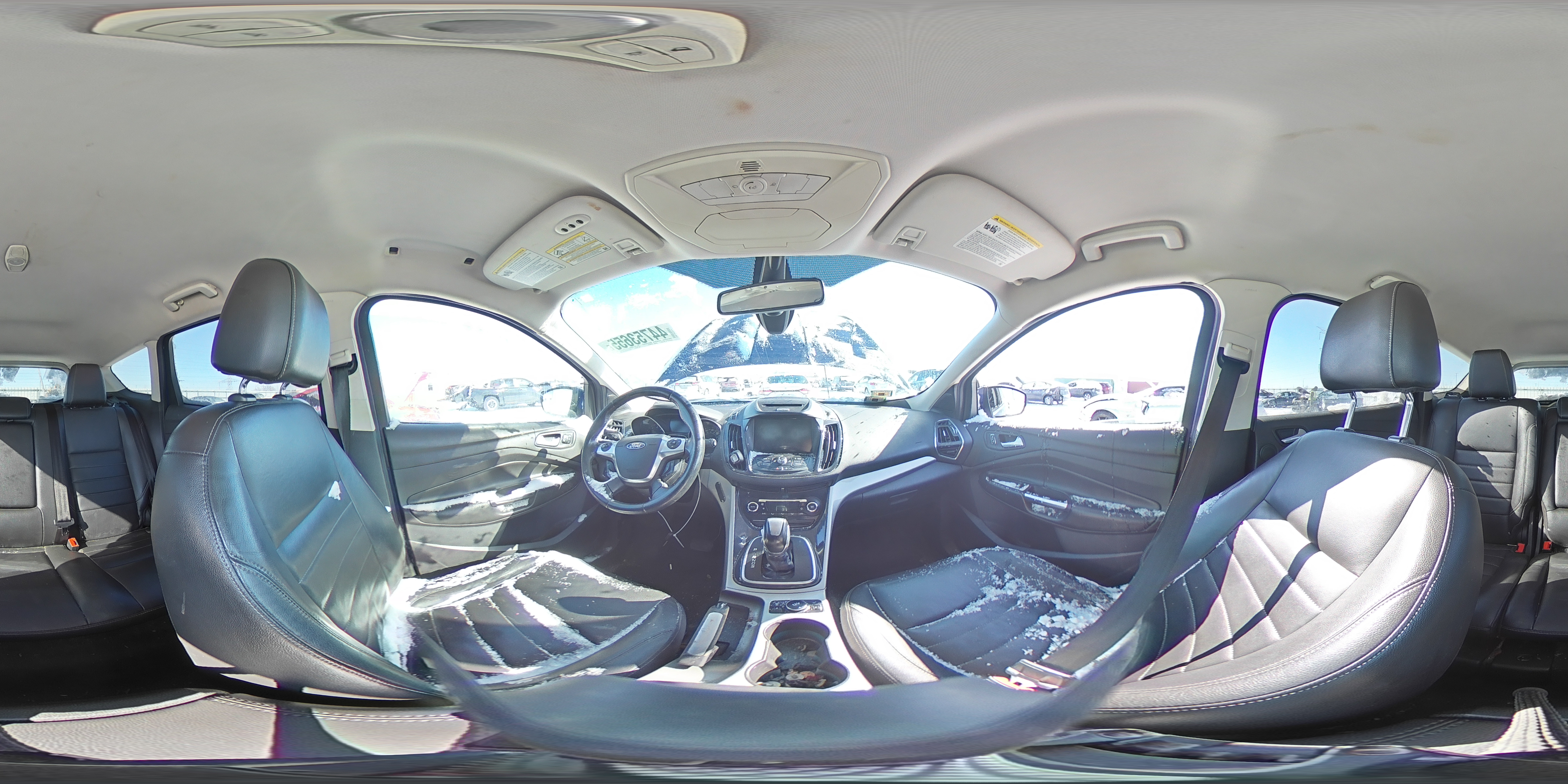 2013 Ford Escape VIN 1FMCU9H96DUA29845 Copart auction photo, front end / rear end damage thumbnail 13