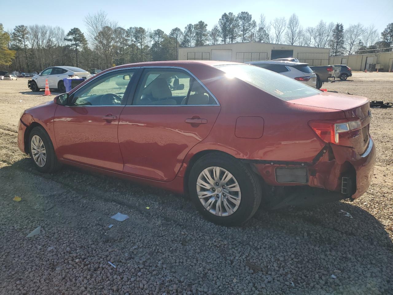 2013 Toyota Camry VIN 4T1BF1FK1DU697811 Copart auction photo, rear end damage thumbnail 2