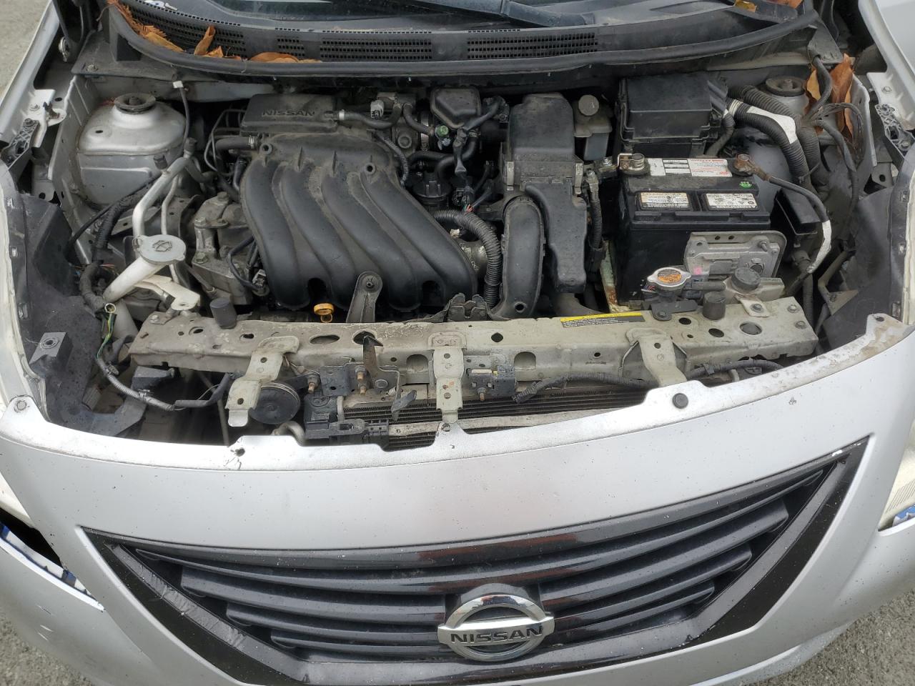 2012 Nissan Versa VIN 3N1CN7AP6CL818524 Copart auction photo, front end damage thumbnail 12