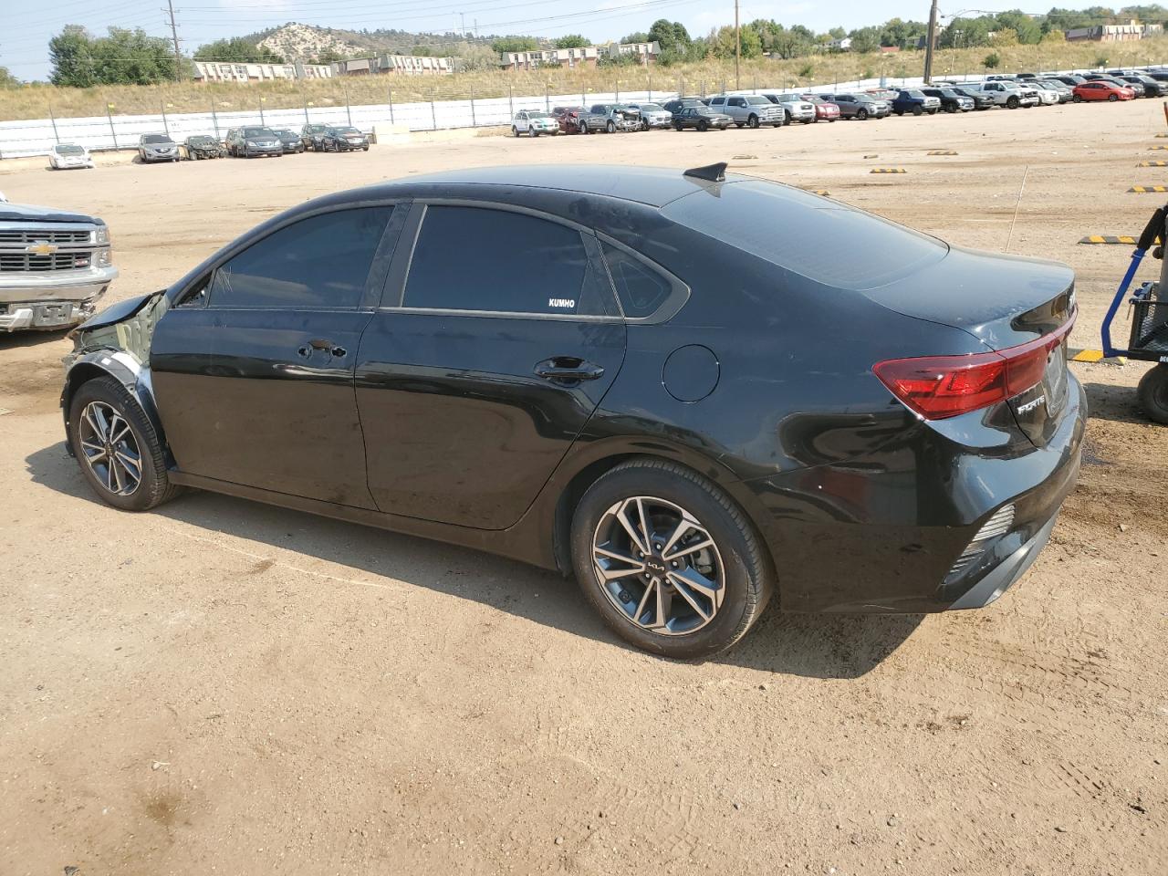 2023 KIA Forte VIN 3KPF24AD5PE629400 Copart auction photo, front end / side damage thumbnail 2